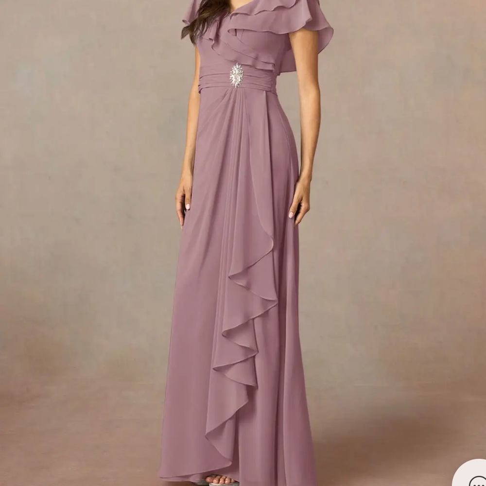 Azazie Dusty Rose Formal Dress